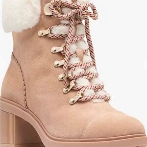 Kate Spade Walker Fur Bootie size 8.5B NIB